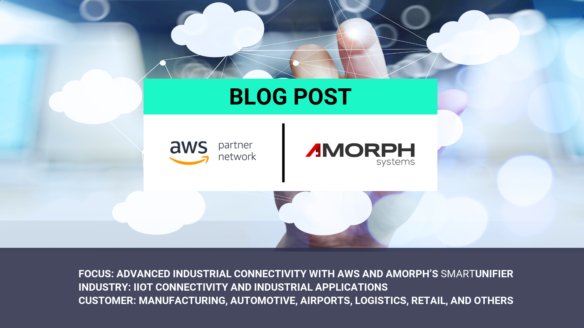 AWS and Amorph Systems collaboration