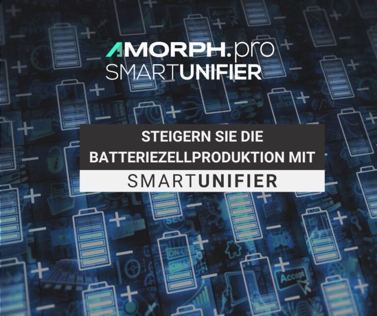 SMARTUNIFIER optimiert die Batteriezellproduktion durch nahtlose Skalierbarkeit, Qualitätskontrolle und Datenintegration. Optimieren Sie noch heute Ihren Fertigungsprozess!