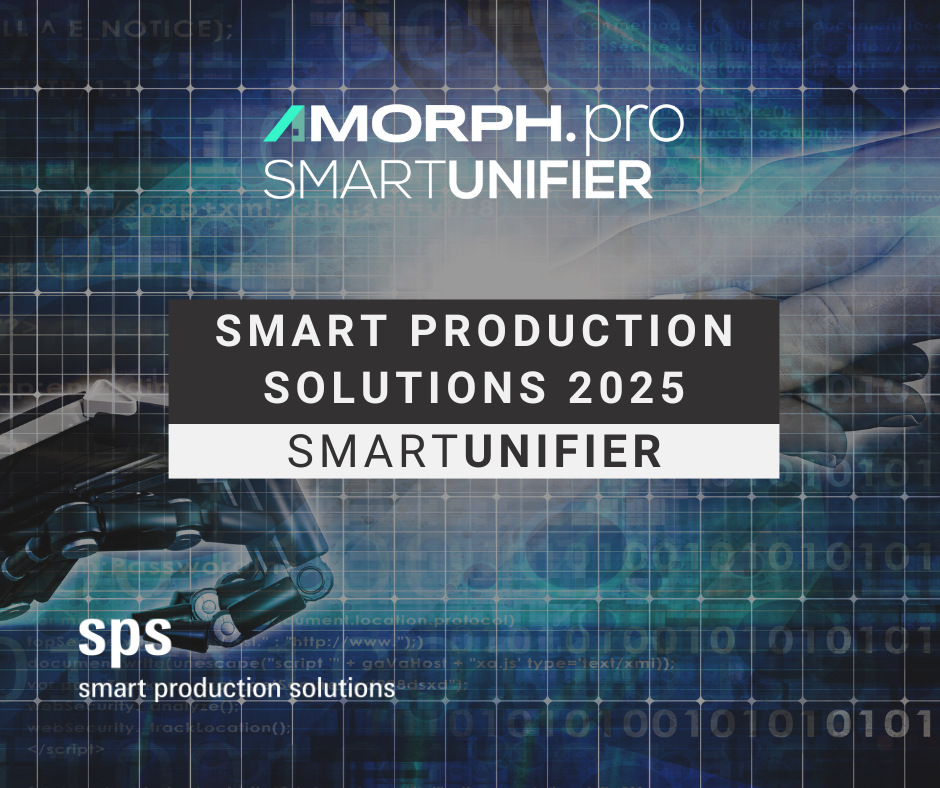 Join Amorph Systems at SPS 2025 in Nuremberg from November 25–27. Visit us in Hall 6, Booth 6-351A at the “Automation meets IT” joint booth and discover how SMARTUNIFIER enables IT/OT integration, AI-ready data connectivity, and smarter industrial automation.