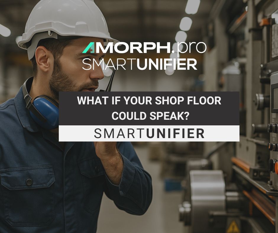 Discover how SMARTUNIFIER gives your machines a voice by turning raw industrial data into actionable insights — in real time.