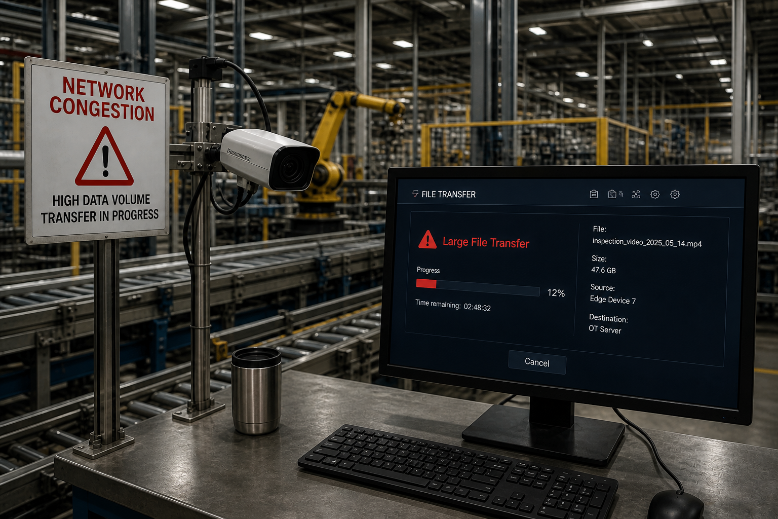 The result is a connectivity model that respects the constraints of the shopfloor while making camera data genuinely accessible to the analytics, reinforcement learning, and simulation platforms that depend on it.